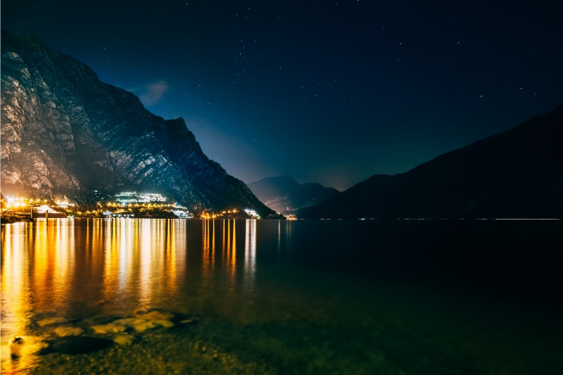 Limone sul Garda by night