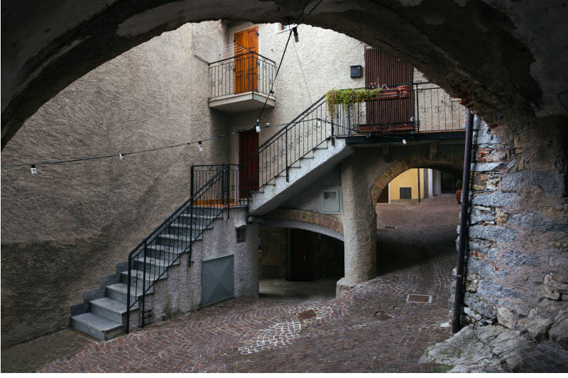 Small road Tremosine sul Garda