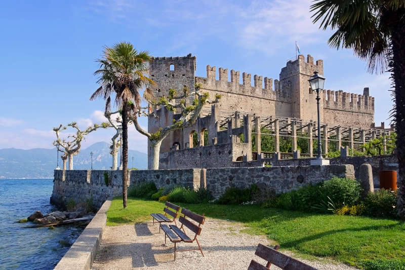 Torri del Benaco Castle on Lake Garda